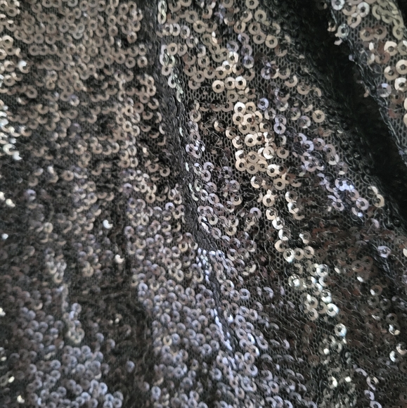 H&M Two-Tone Sequined Wrap Party Dress - Picture 7 of 7